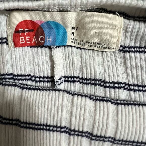 Free People Alana Open-Back Striped Midi Size Medium - Picture 11 of 13